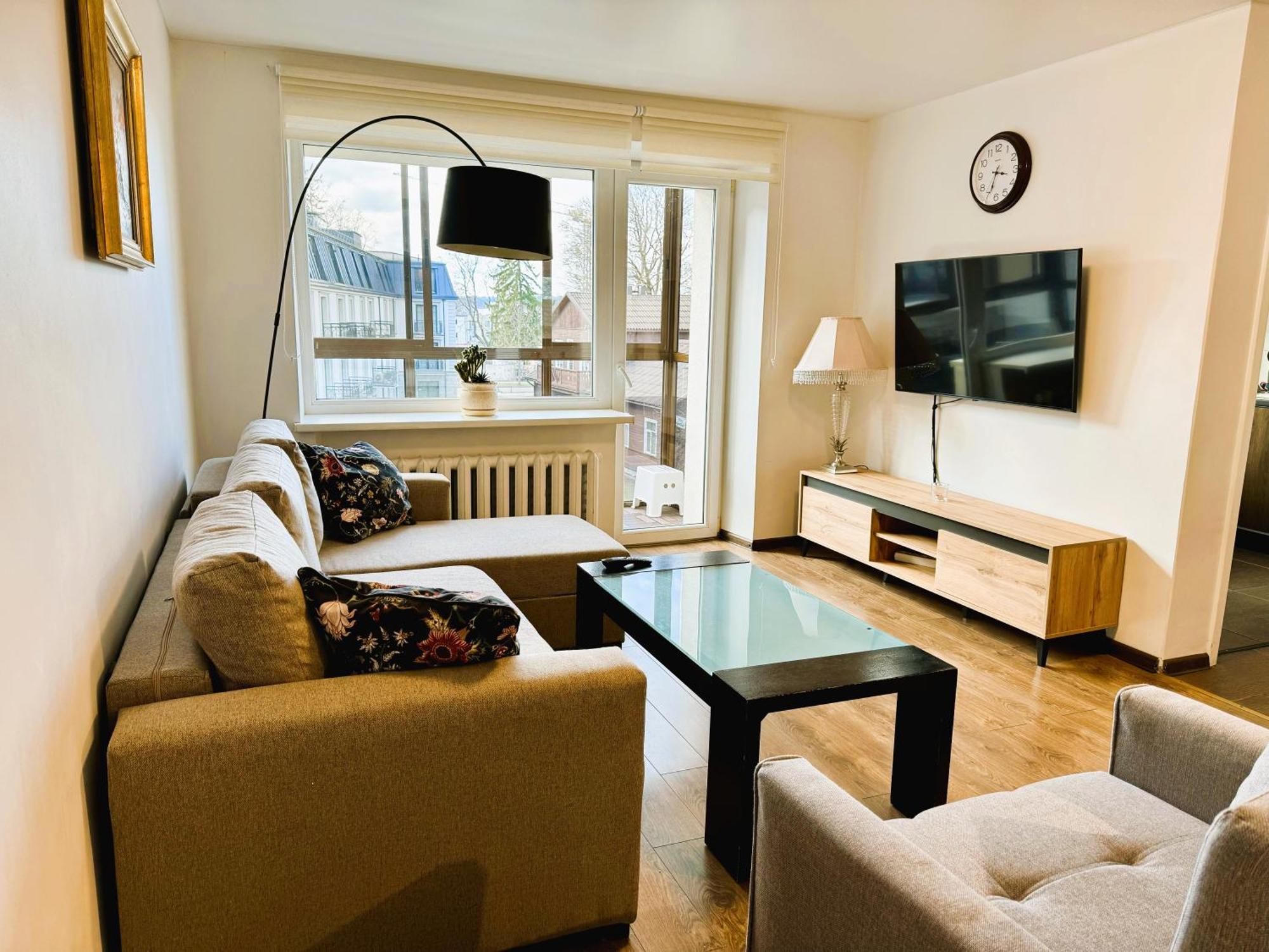 Apartment In The City Center Druskininkai Kültér fotó