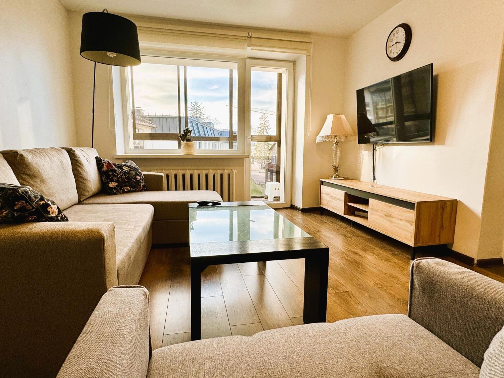 Apartment In The City Center Druskininkai Kültér fotó
