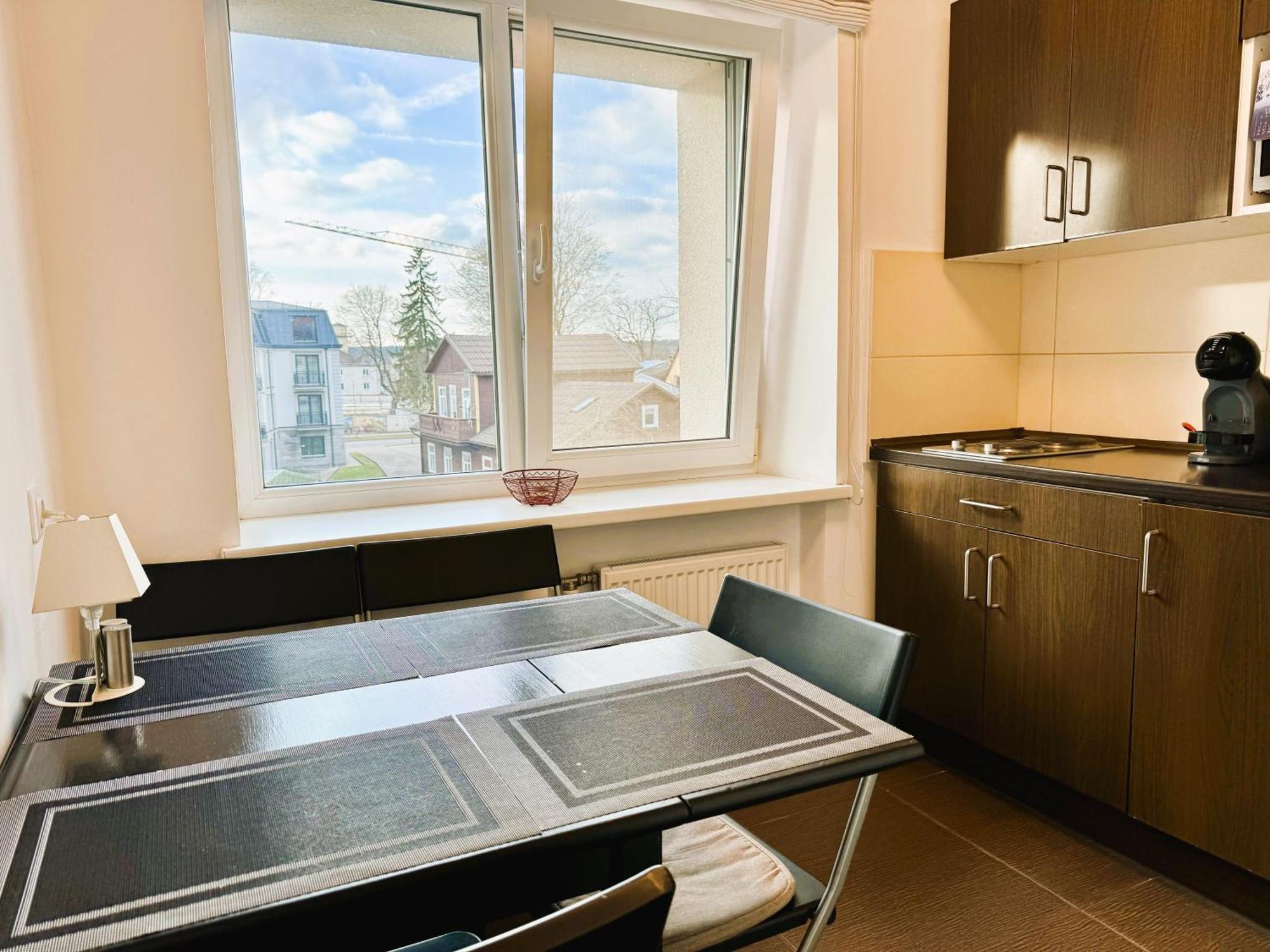 Apartment In The City Center Druskininkai Kültér fotó