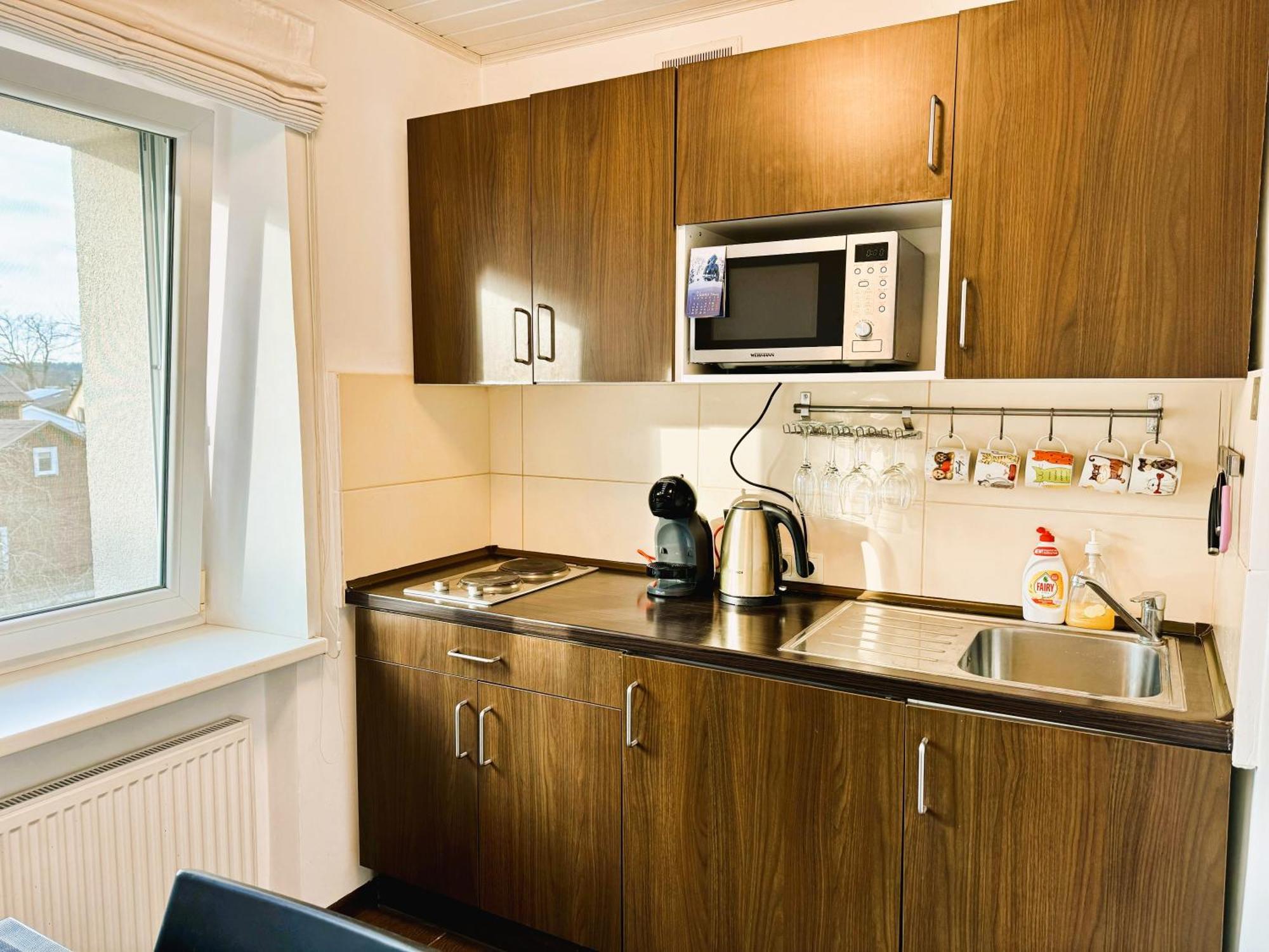 Apartment In The City Center Druskininkai Kültér fotó